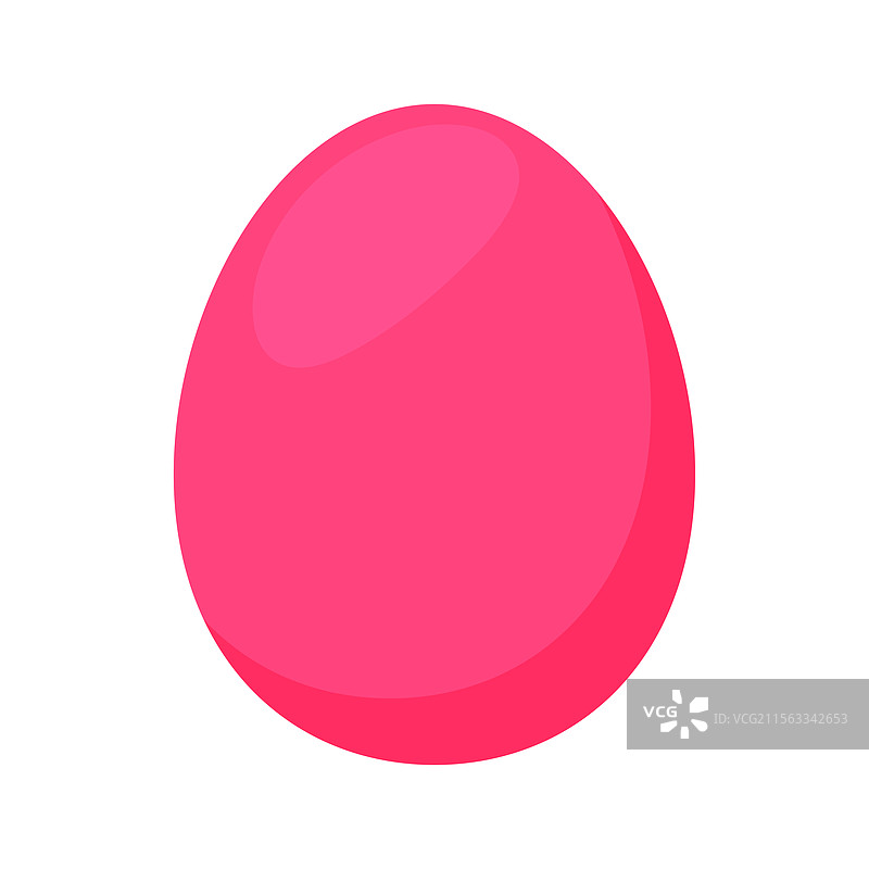 白色背景下的粉色皮蛋图片素材