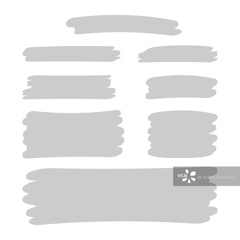 灰色条纹刷子涂料用于涂鸦马克笔图片素材