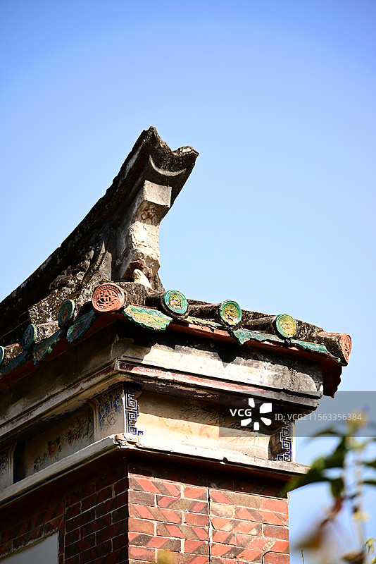 泉州开元寺的古墙壁图片素材