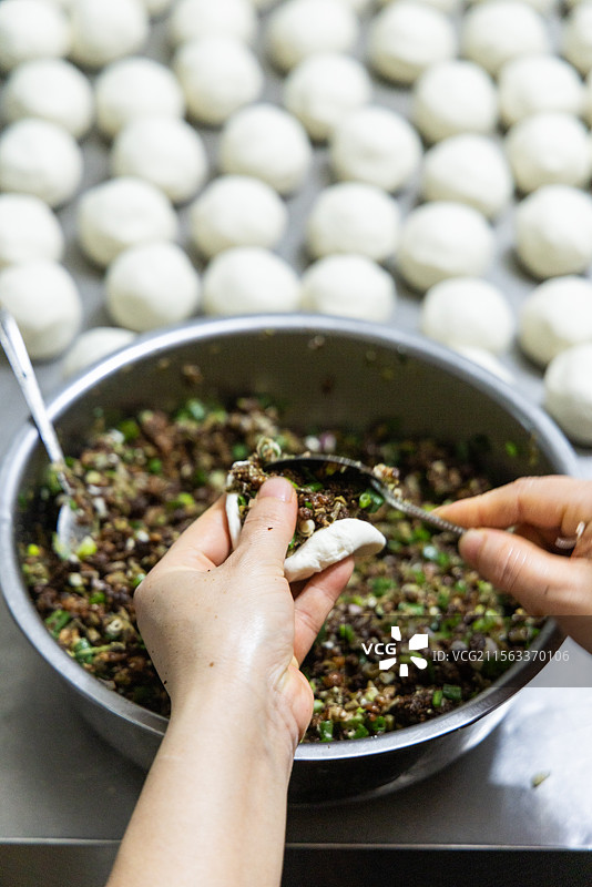 重庆荣昌小吃早点猪儿粑图片素材