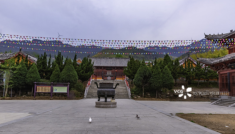 河南省商城县法眼寺天王殿图片素材