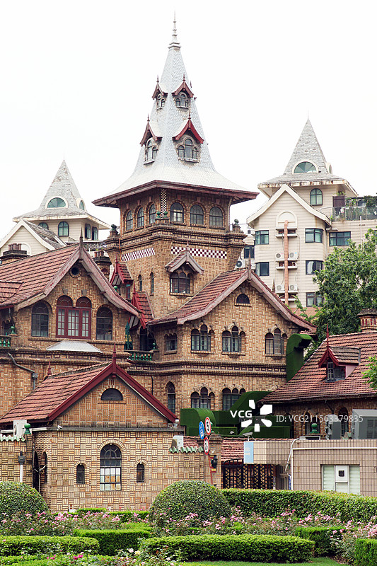 上海历史保护建筑——马勒别墅图片素材