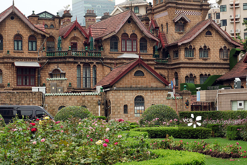 上海历史保护建筑——马勒别墅图片素材