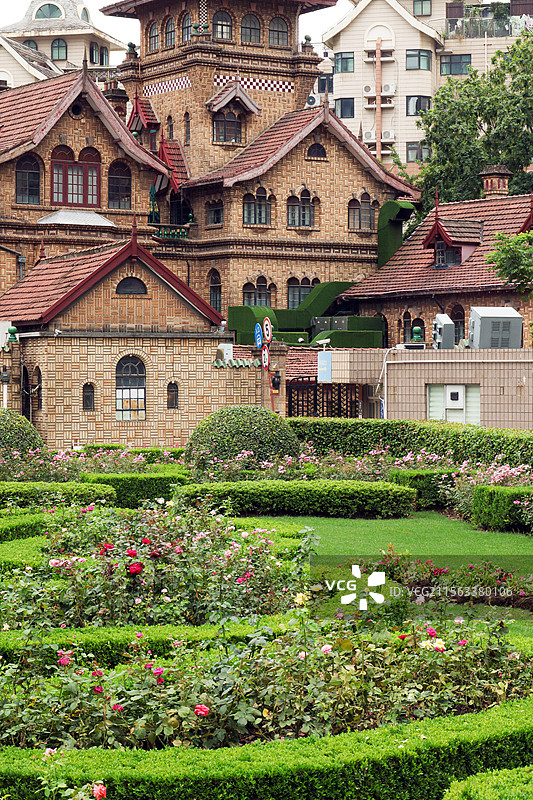 上海历史保护建筑——马勒别墅图片素材