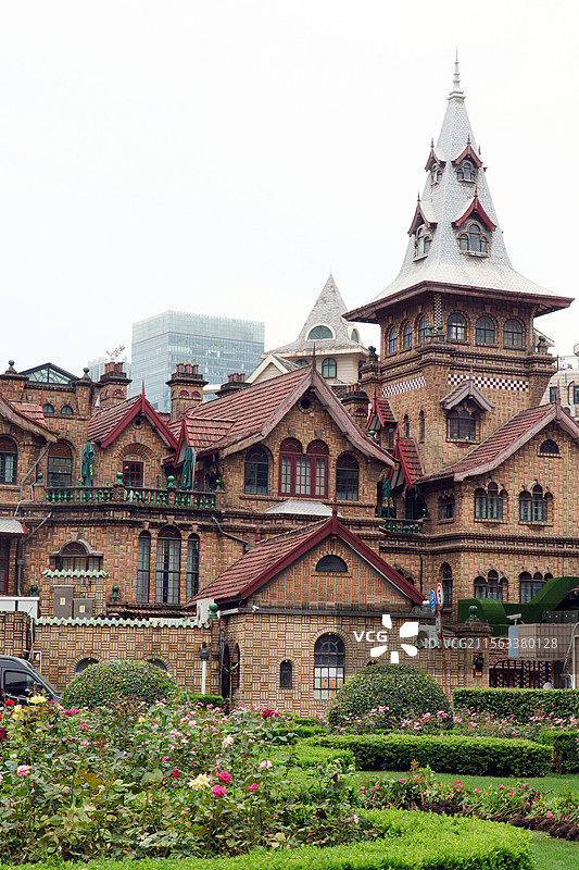 上海历史保护建筑——马勒别墅图片素材