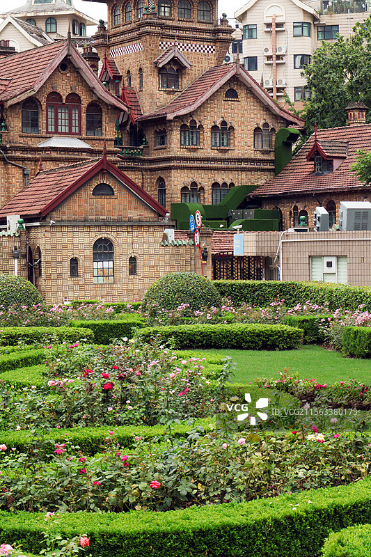 上海历史保护建筑——马勒别墅图片素材