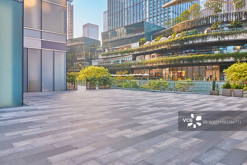深圳南山区现代商业购物中心街道广场图片素材