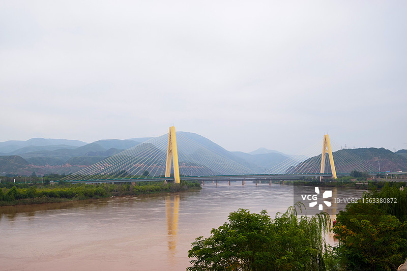 古丝绸之路上通商旅游重镇甘肃兰州西固区河口古镇图片素材