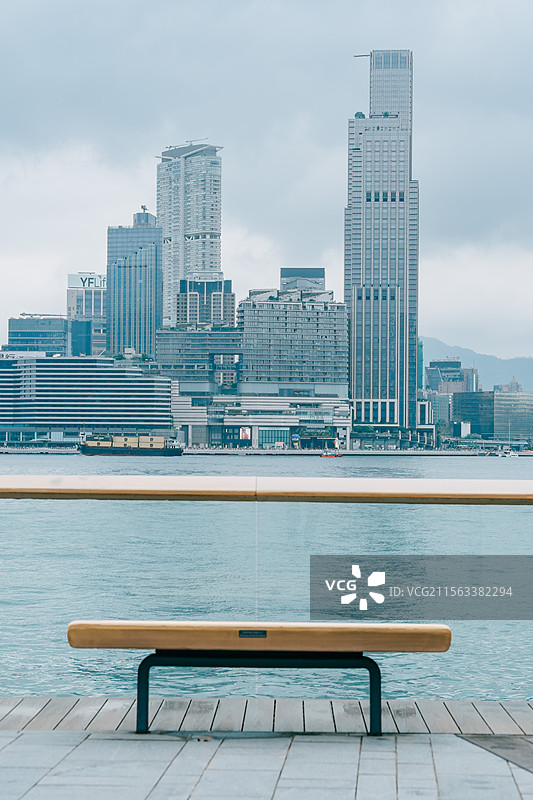 香港天星码头维多利亚港天星小轮海运大厦观景平台图片素材