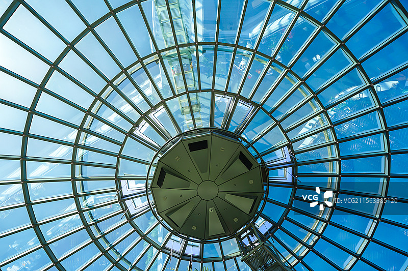 冰岛，雷克雅未克，珍珠楼博物馆的旋转餐厅，内部环境，Perlan museum图片素材