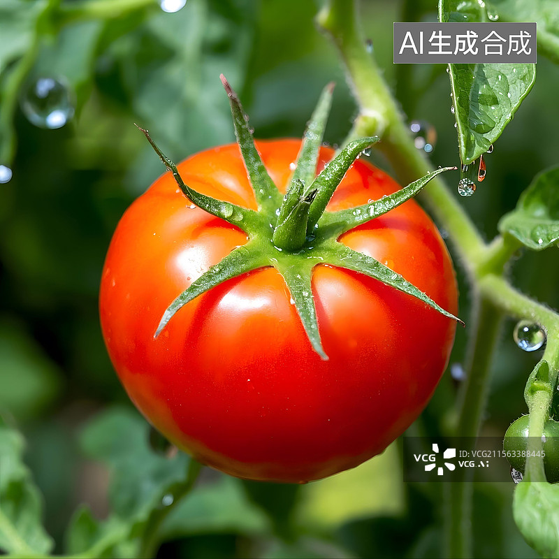 【AI数字艺术】红色番茄图片素材