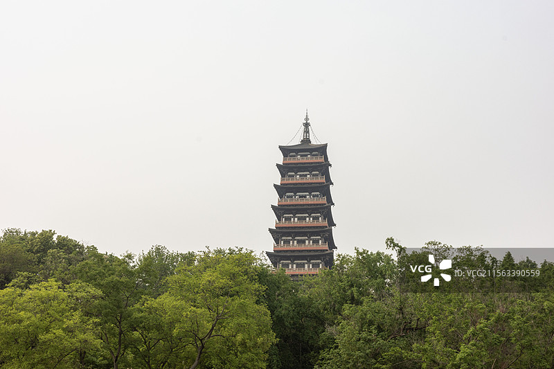 大明寺栖灵塔图片素材