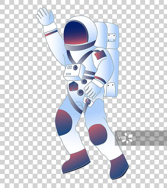 中国航天日宇航员航天员矢量插画元素图片素材