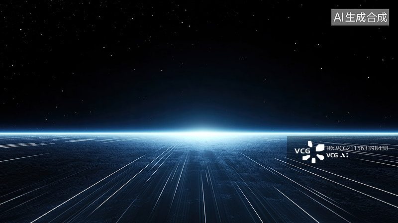 【AI数字艺术】未来科技之路图片素材