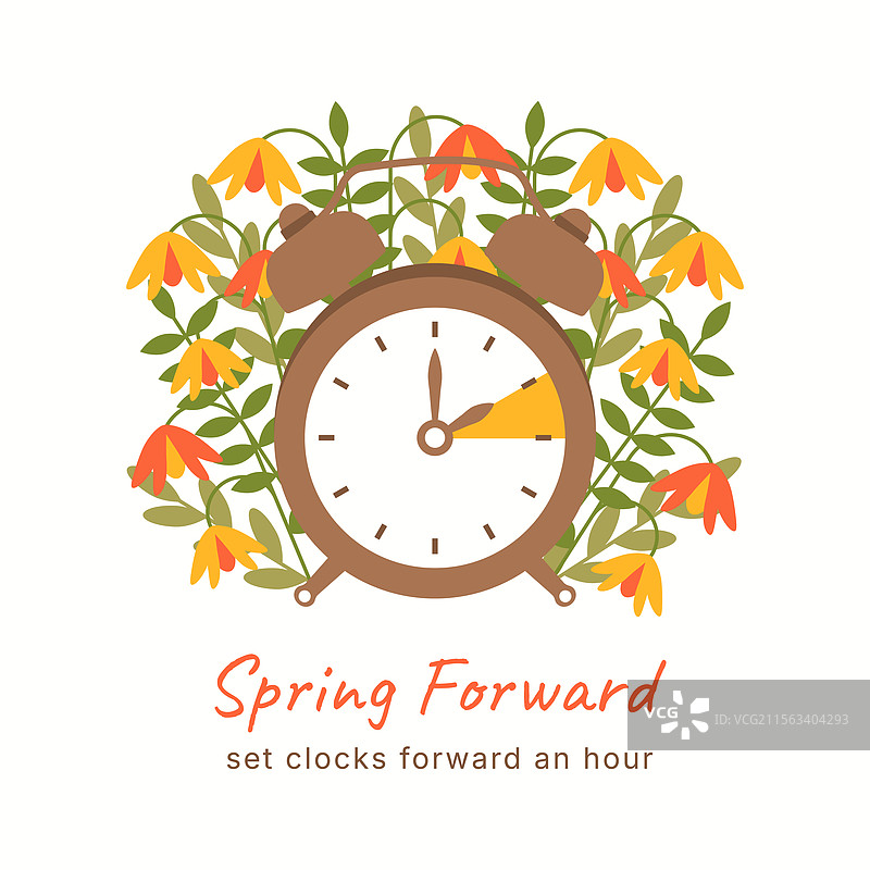 夏令时开始海报模板集图片素材