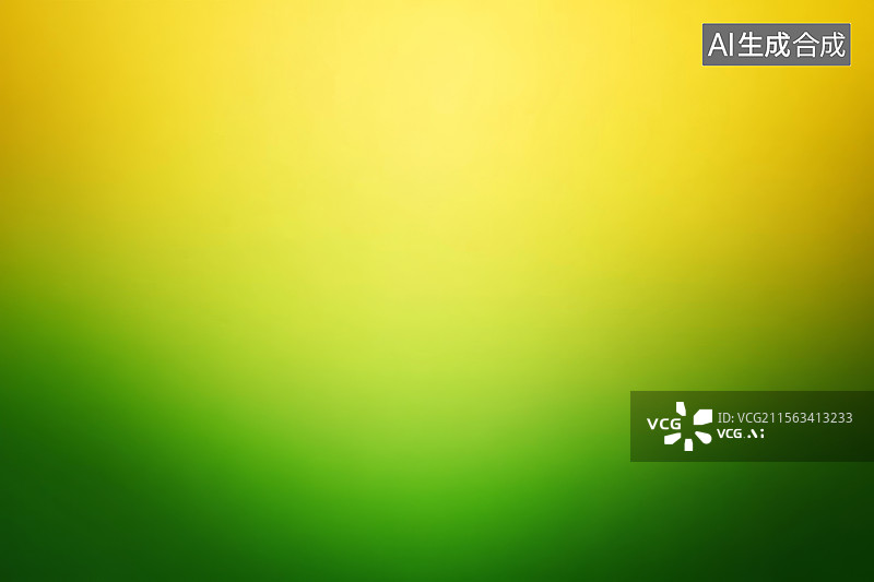 【AI数字艺术】黄绿渐变背景图片素材