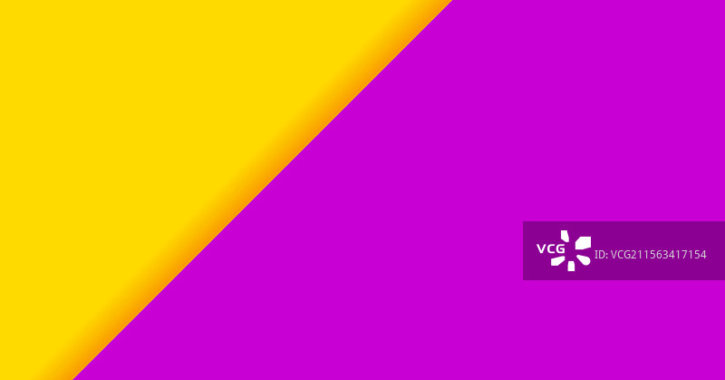 黄色和紫色的横幅背景设计图片素材