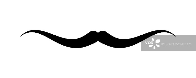 胡须嘻哈风格图标，手把胡须图片素材