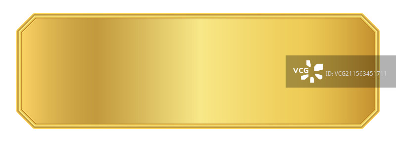 金色标签横幅奢华金框金色名称图片素材
