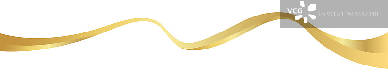金色波浪曲线金色波浪角形图片素材
