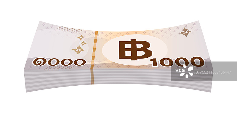 泰铢纸币 1000 泰铢图片素材