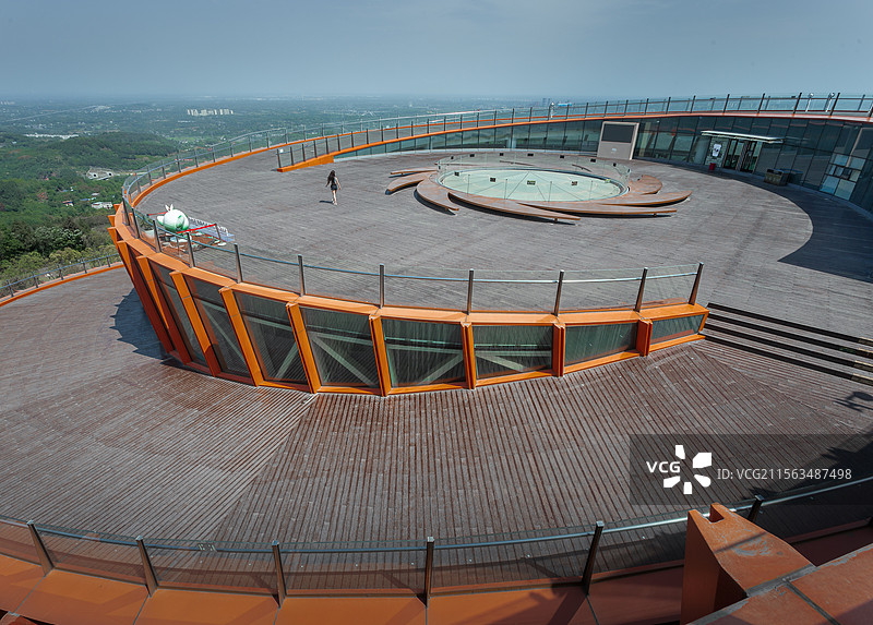 成都丹景阁观景台台图片素材