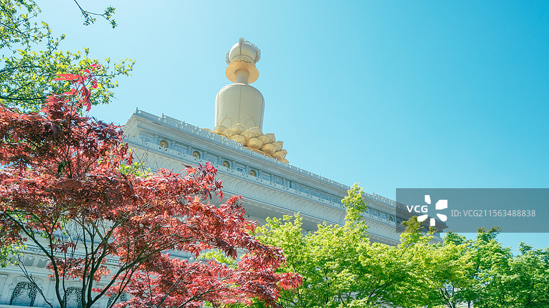 兖州兴隆文化园：佛教圣地的宏伟与庄严图片素材