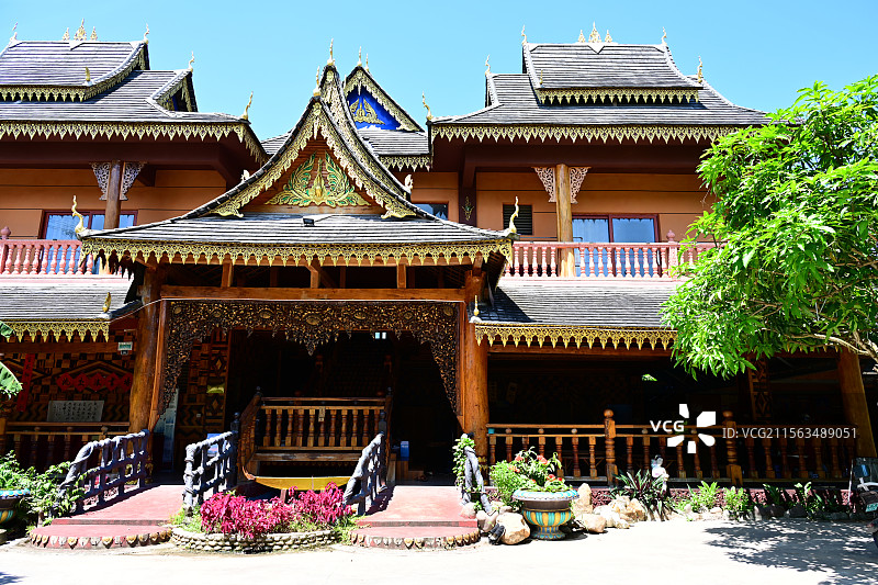 西双版纳傣族园图片素材