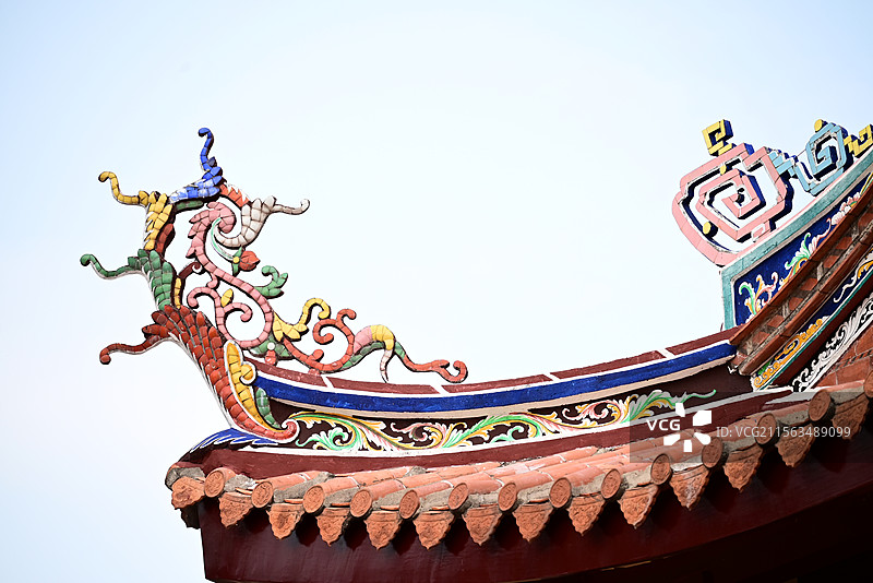 闽南燕尾脊图片素材