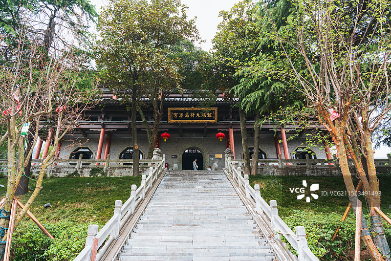 茅山元符万宁宫（印宫）大门图片素材