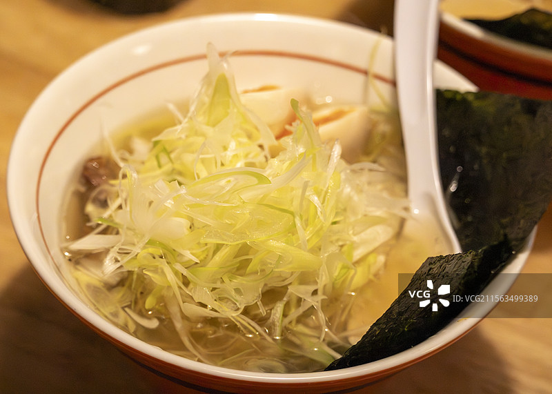 日本鸟取米子牛骨拉面图片素材