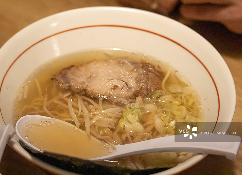 日本鸟取米子牛骨拉面图片素材