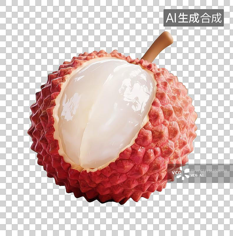 【AI数字艺术】荔枝图片素材