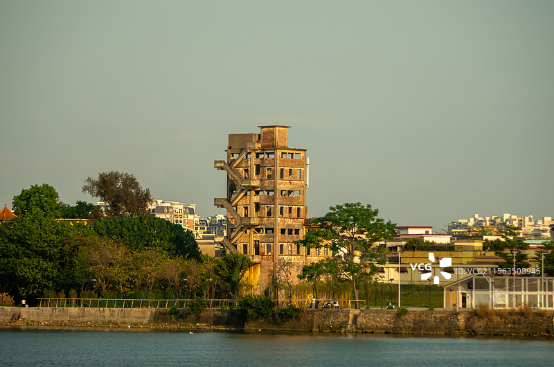 佛山顺德容桂勒流街区城市风貌图片素材
