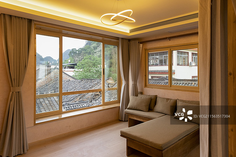 山居雅室的宁静时光图片素材