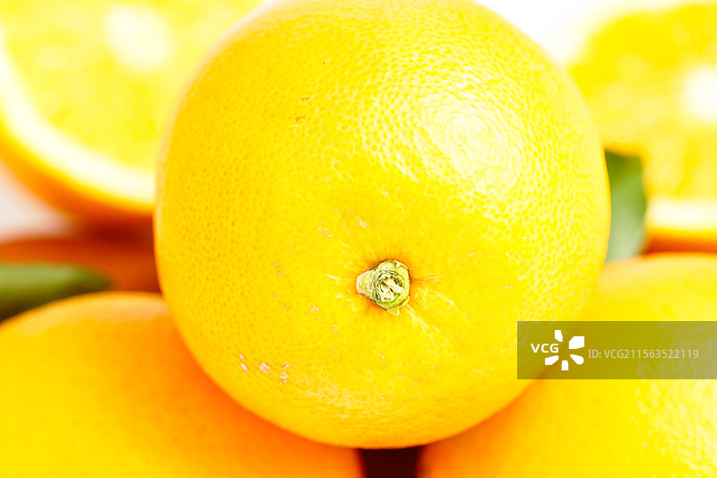 橙子 水果 美食 静物 特写图片素材