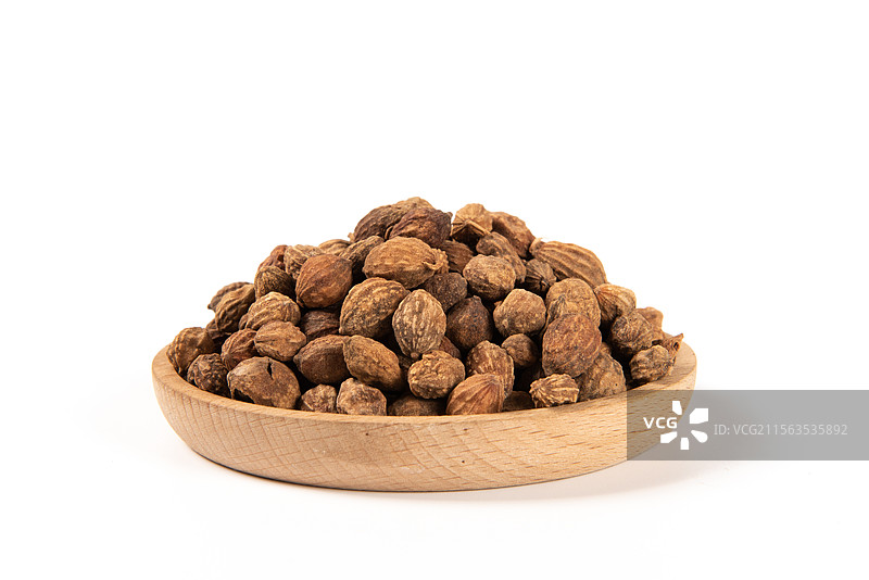 白底上的中药材益智仁图片素材