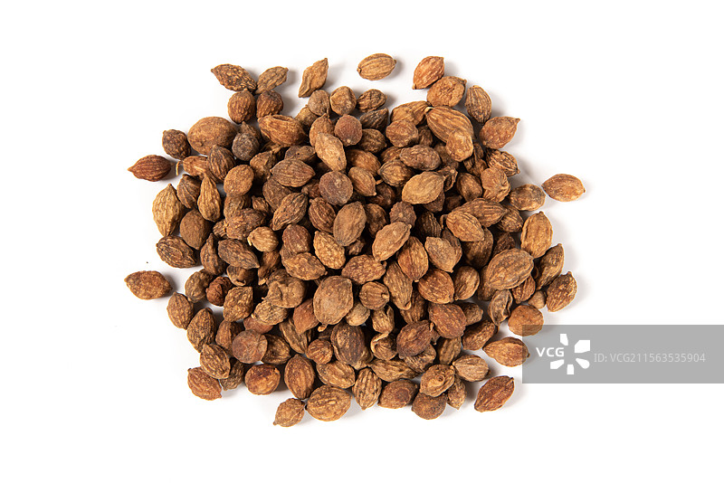 白底上的中药材益智仁图片素材