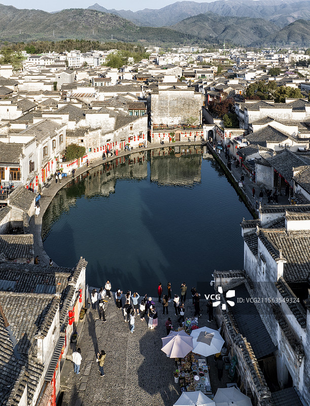 宏村风景区图片素材