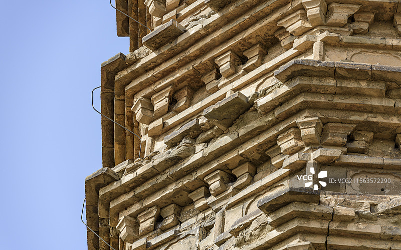 河北省石家庄市元氏县开化寺塔图片素材