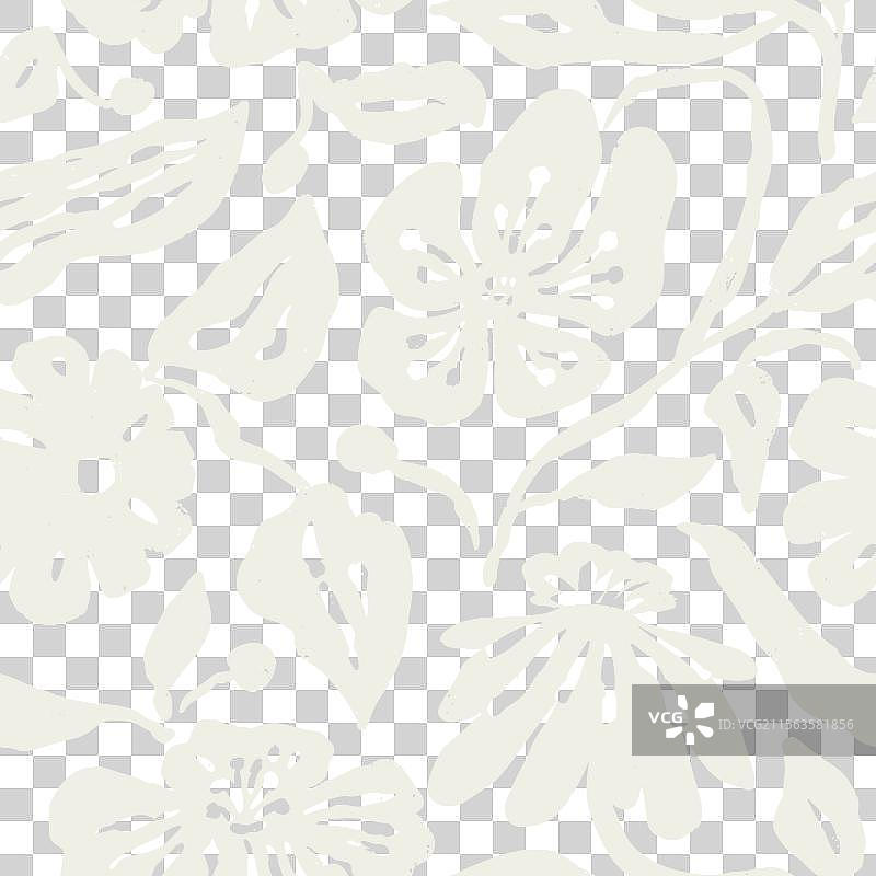 黑白单色墨水笔触图片素材