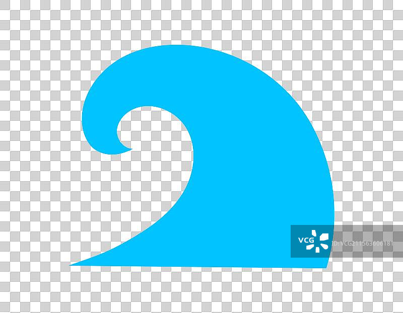 水波符号，波浪水涟漪流动图片素材