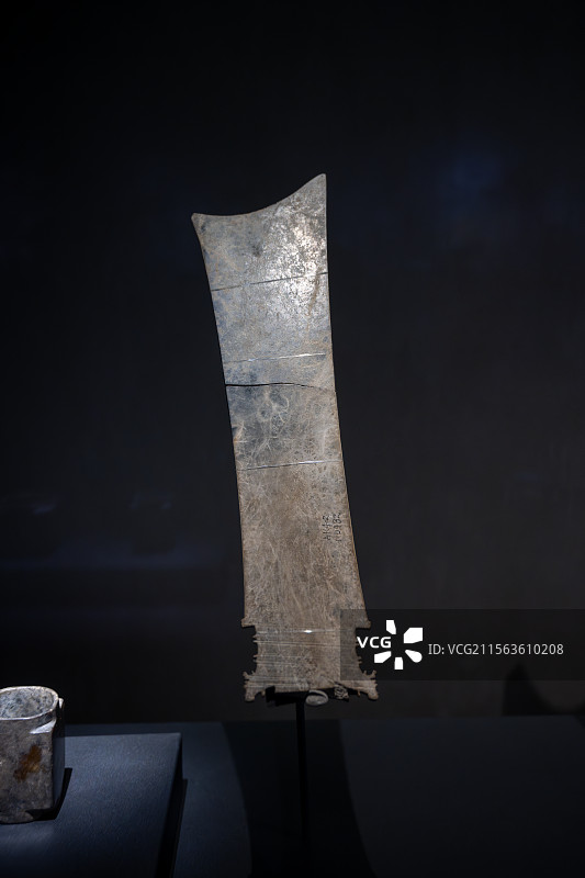 玉璋 商代 1927年燕家院子出土四川博物院藏图片素材