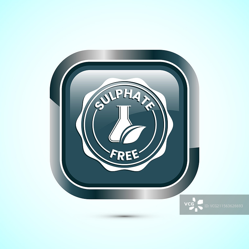 无硫酸盐标志设计图片素材