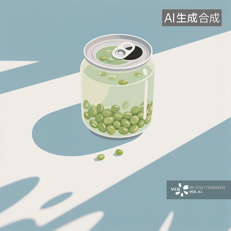 【AI数字艺术】夏日清凉绿豆汤图片素材