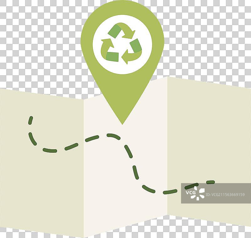 可持续旅游地点图标图片素材