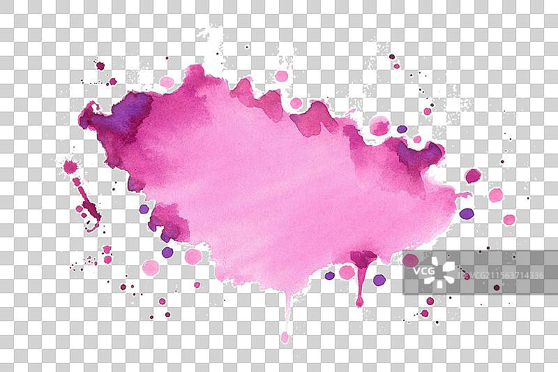 抽象且肮脏的水彩液体飞溅图片素材