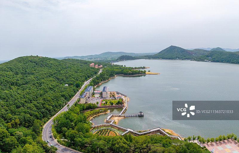 中国河南省平顶山舞钢市石漫滩水库图片素材