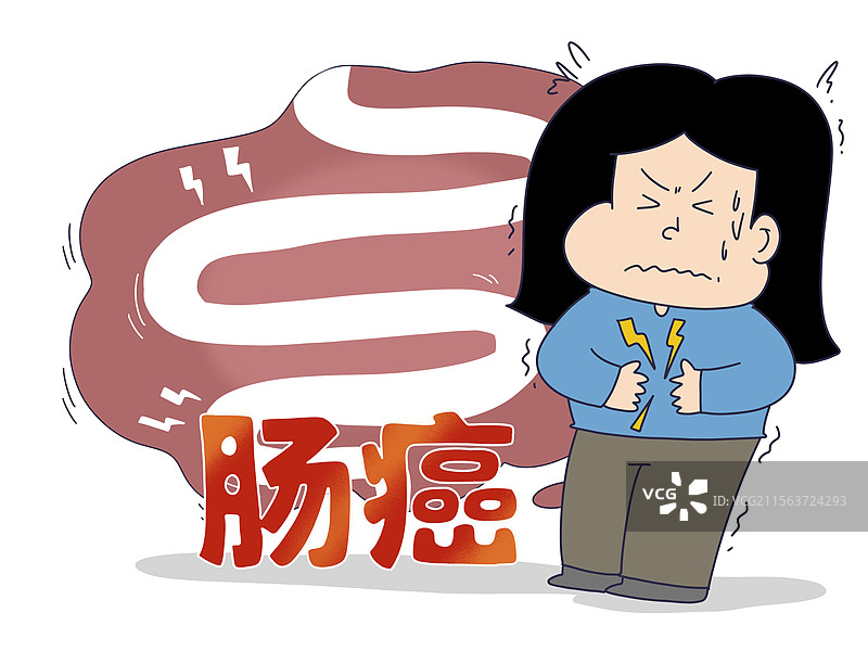 肠癌，癌症，肠胃癌图片素材