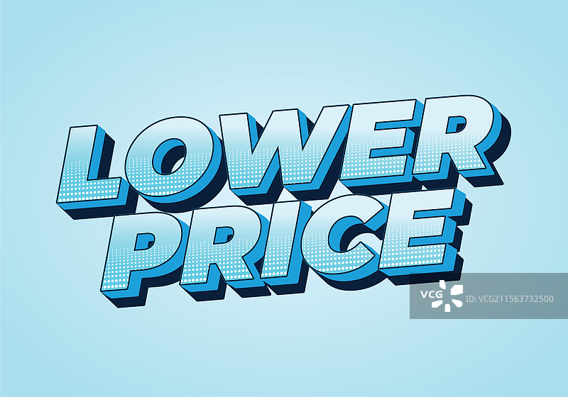 3D效果的低价文字效果，效果良好图片素材